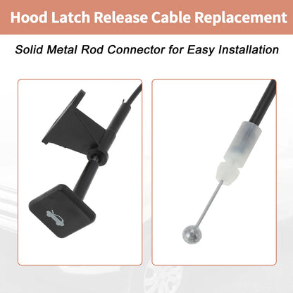 Front Hood Latch Release Cable w/ Handle for Honda CR-V (2002–2006) No. 74130S9AA01
