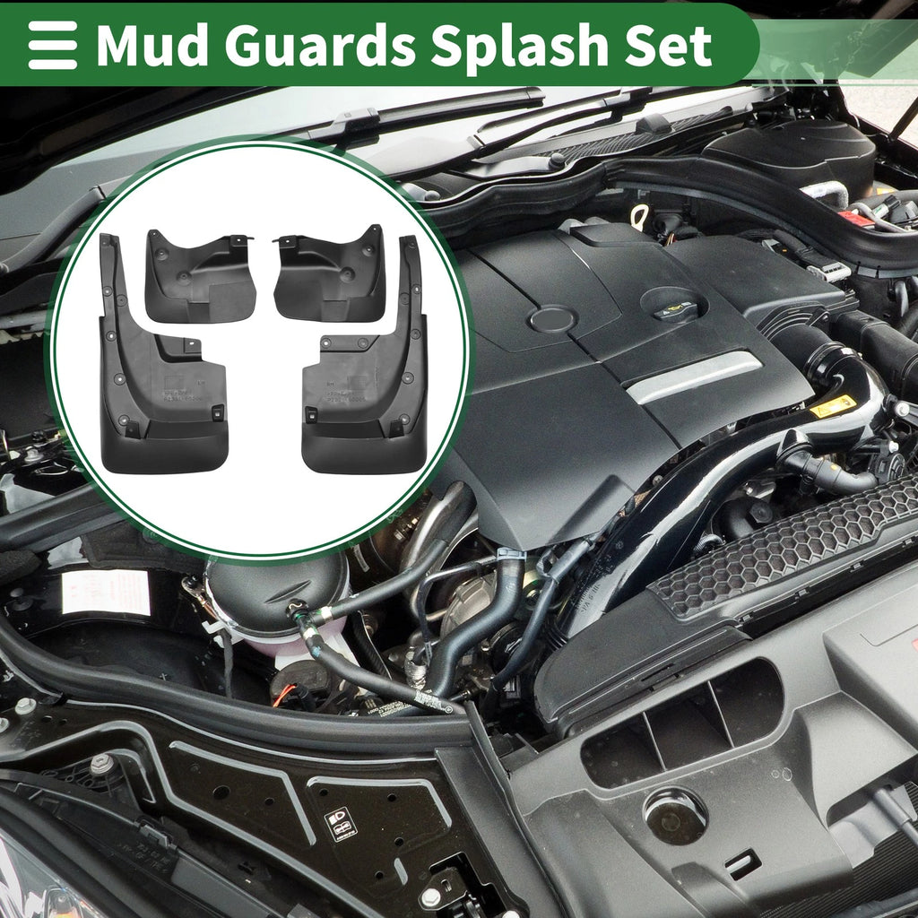 Mud Flaps Splash Guards Front Rear Set for Lexus LX570 (2013–2015)