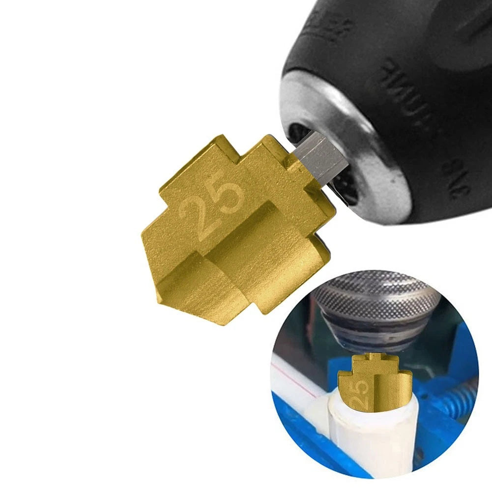 Stepped Hexagonal Drill Bits for PPR Plumbing Aid