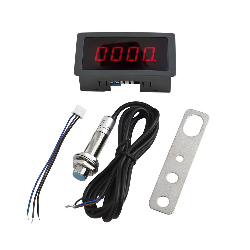 LED Tachometer with Hall Sensor for AC110230V