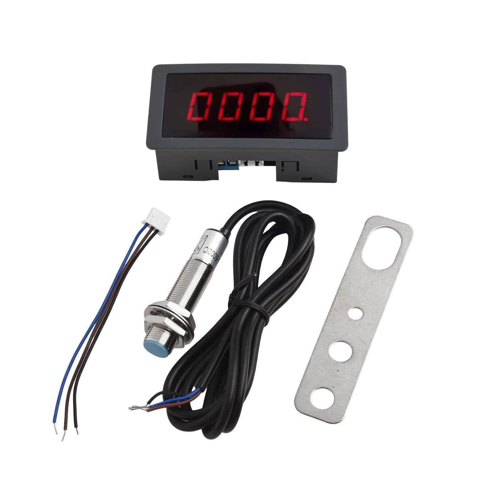 LED Tachometer with Hall Sensor for AC110230V