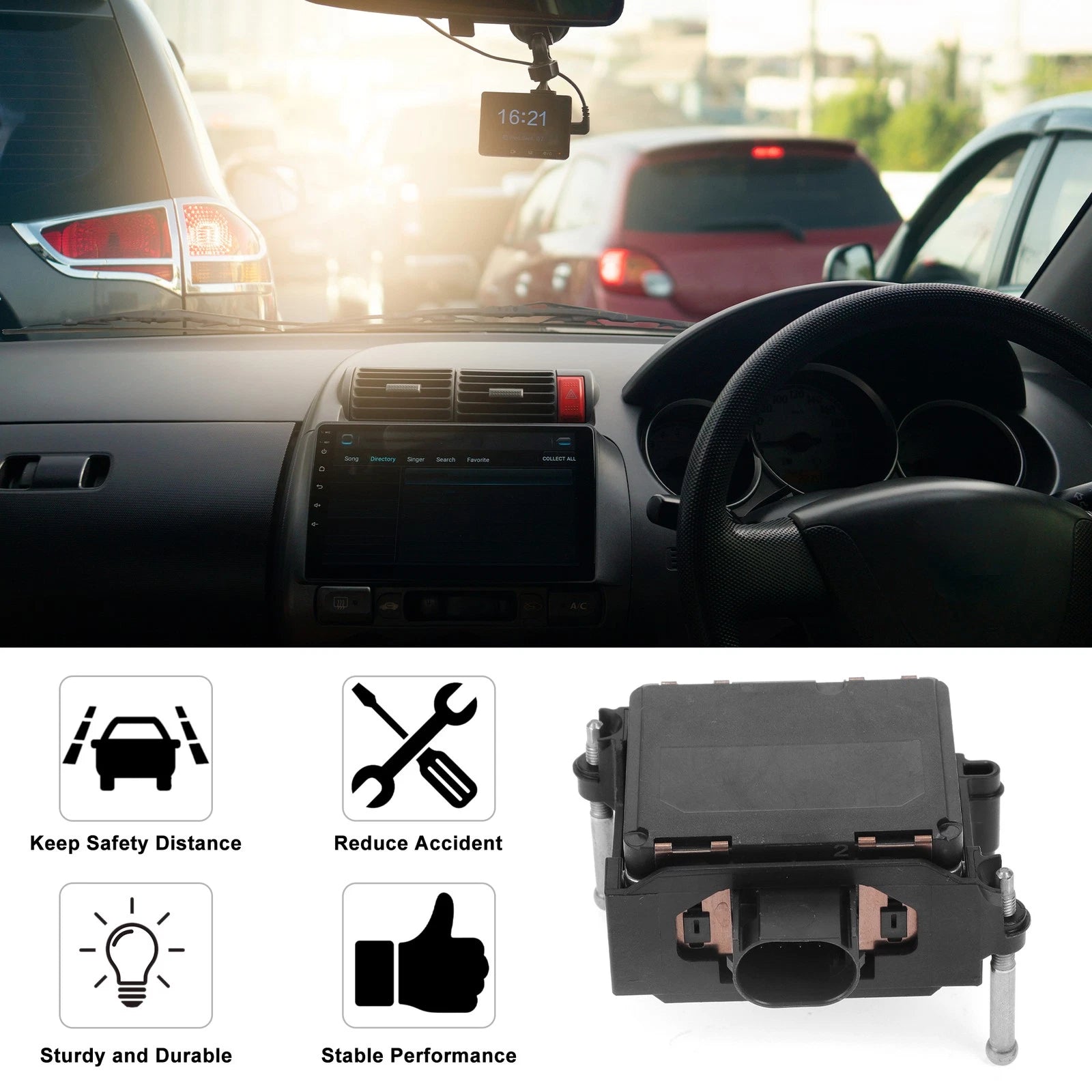 Cruise Control Distance Radar Sensor for Honda Civic (2016–2021)