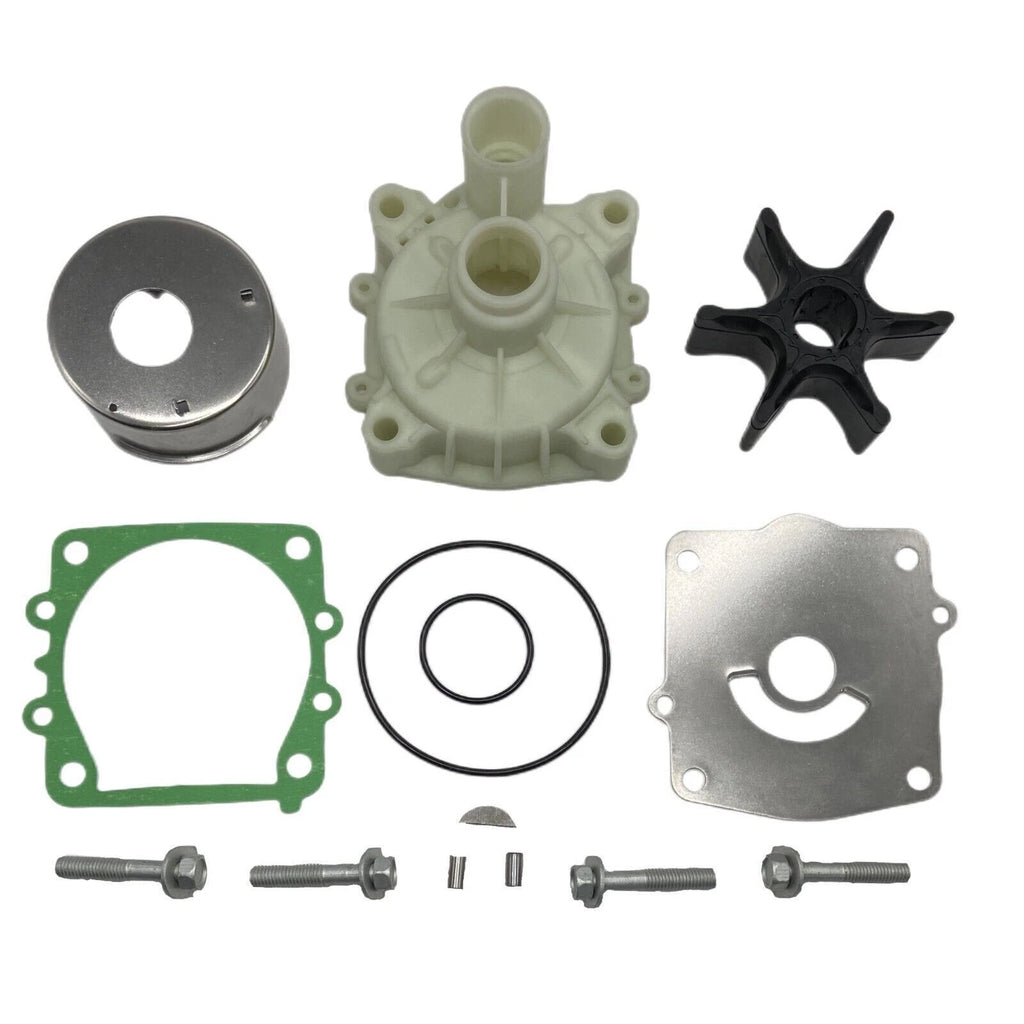 Water Pump Impeller Kit & Spacer Collar for Yamaha 150 175 200 225 250 (N/A)