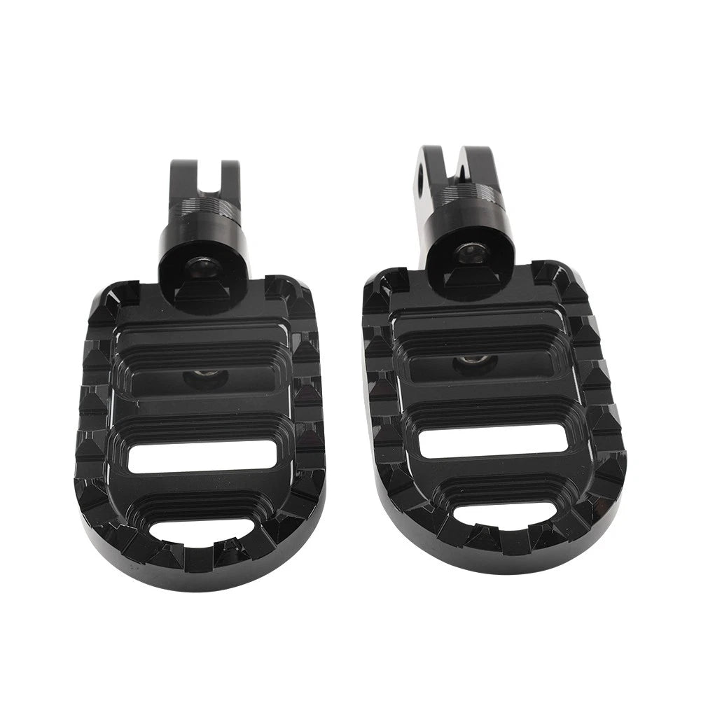 Black Front Footrests Foot Pegs for Interceptor 650 (2018–2023), Hunter 350 (2022–2023)