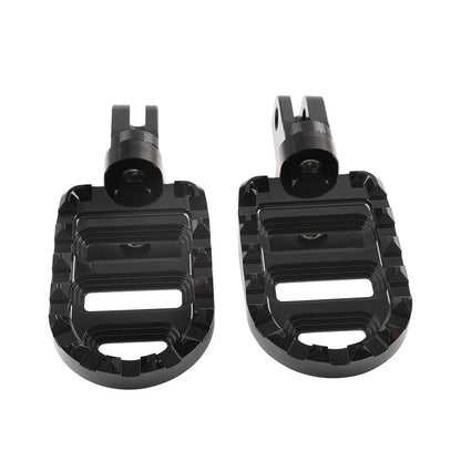 Black Front Footrests Foot Pegs for Interceptor 650 (2018–2023), Hunter 350 (2022–2023)