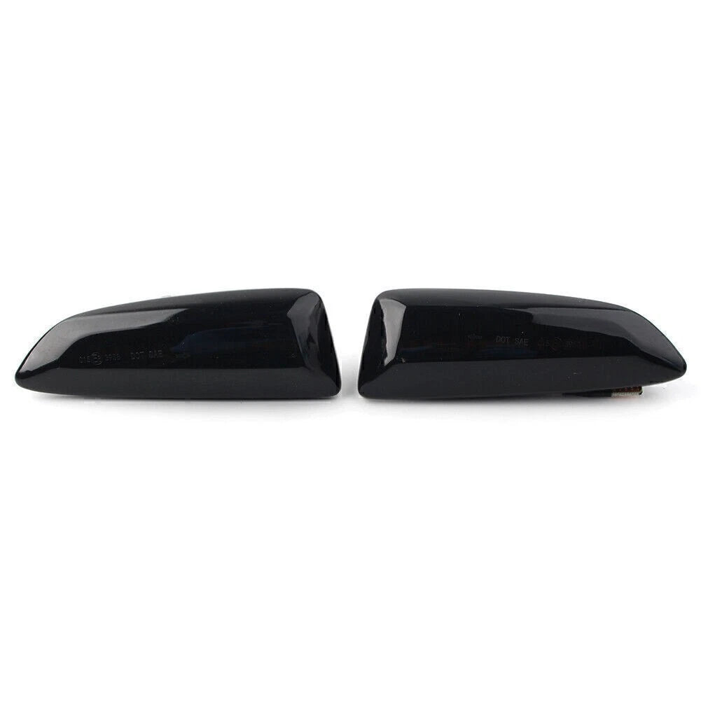 Dynamic LED Black Side Marker Light for Opel Astra J K Crossland Insignia B