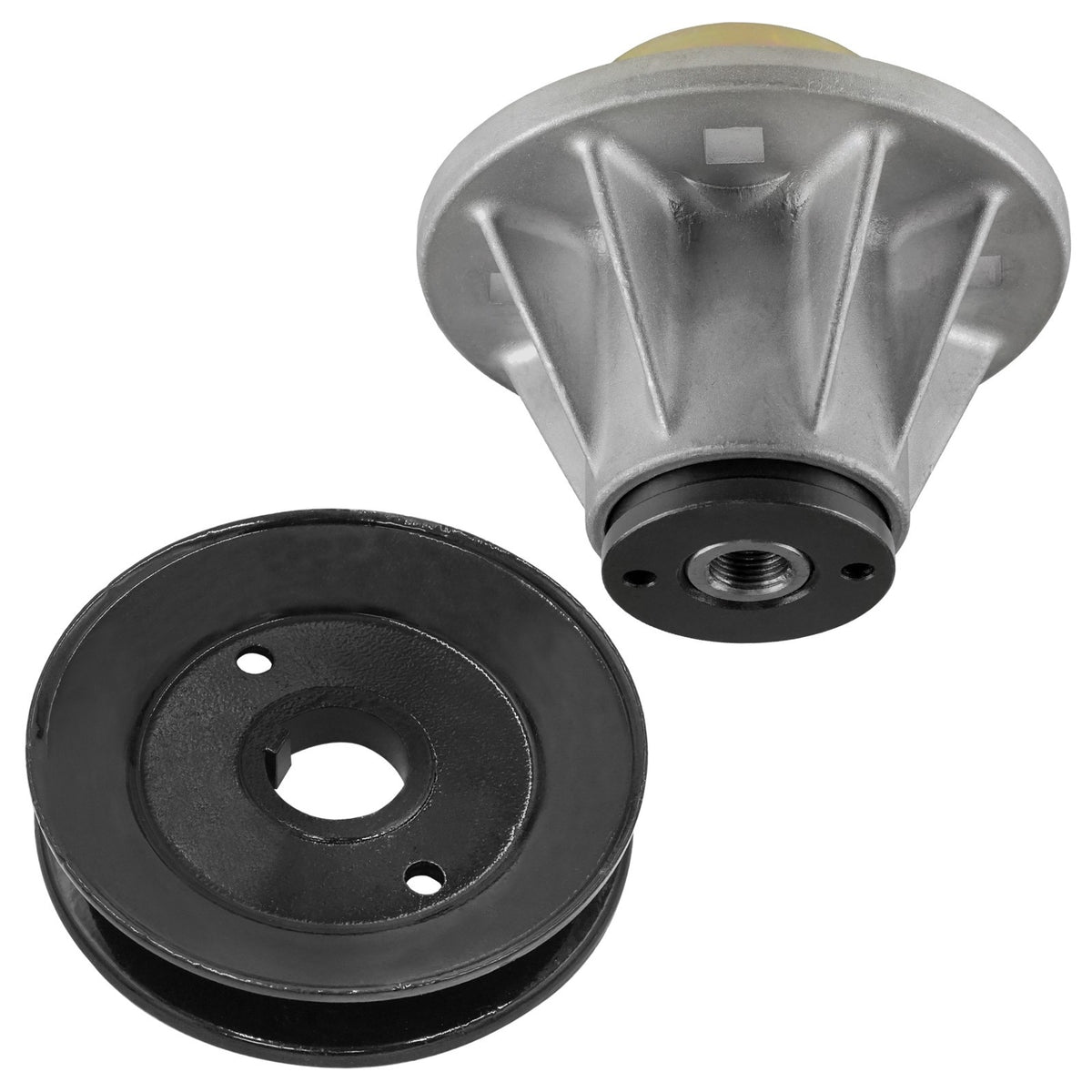 Deck Spindle with Pulley Replacement for Gravely ZT2044 (2005–2005)