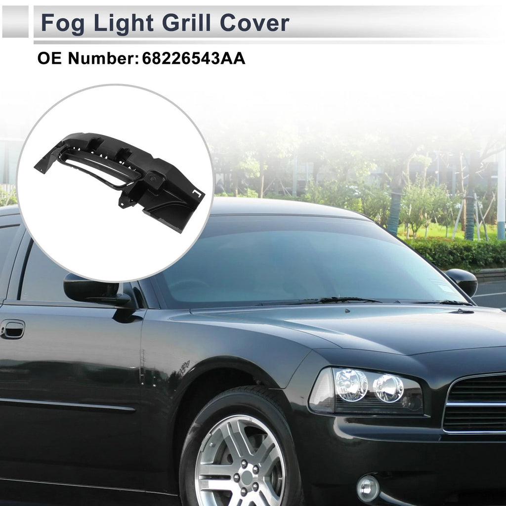 Car Front Left Fog Light Grill Replacement for Dodge Charger (2015–2016)