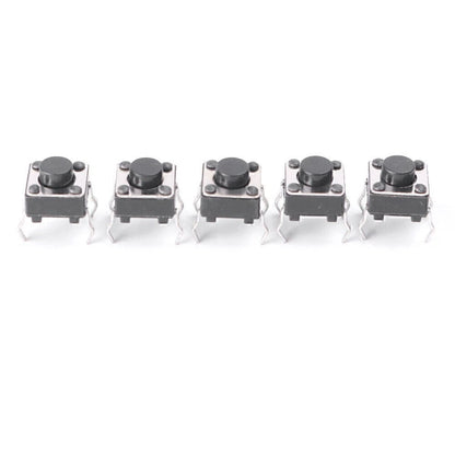 50pcs Mini Momentary Tactile Push Button Switch 6x6x5mm