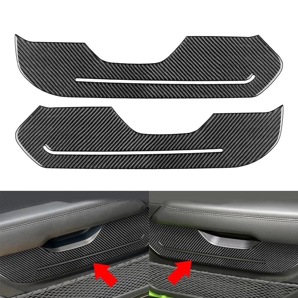 Front Door Panel Cover Trim for Jeep Wrangler JL, Gladiator JT (2018–2023)