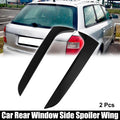 2pcs Rear Window Side Spoiler Wing Trim Replacement for Audi A4 B8 Avant (2009–2016)