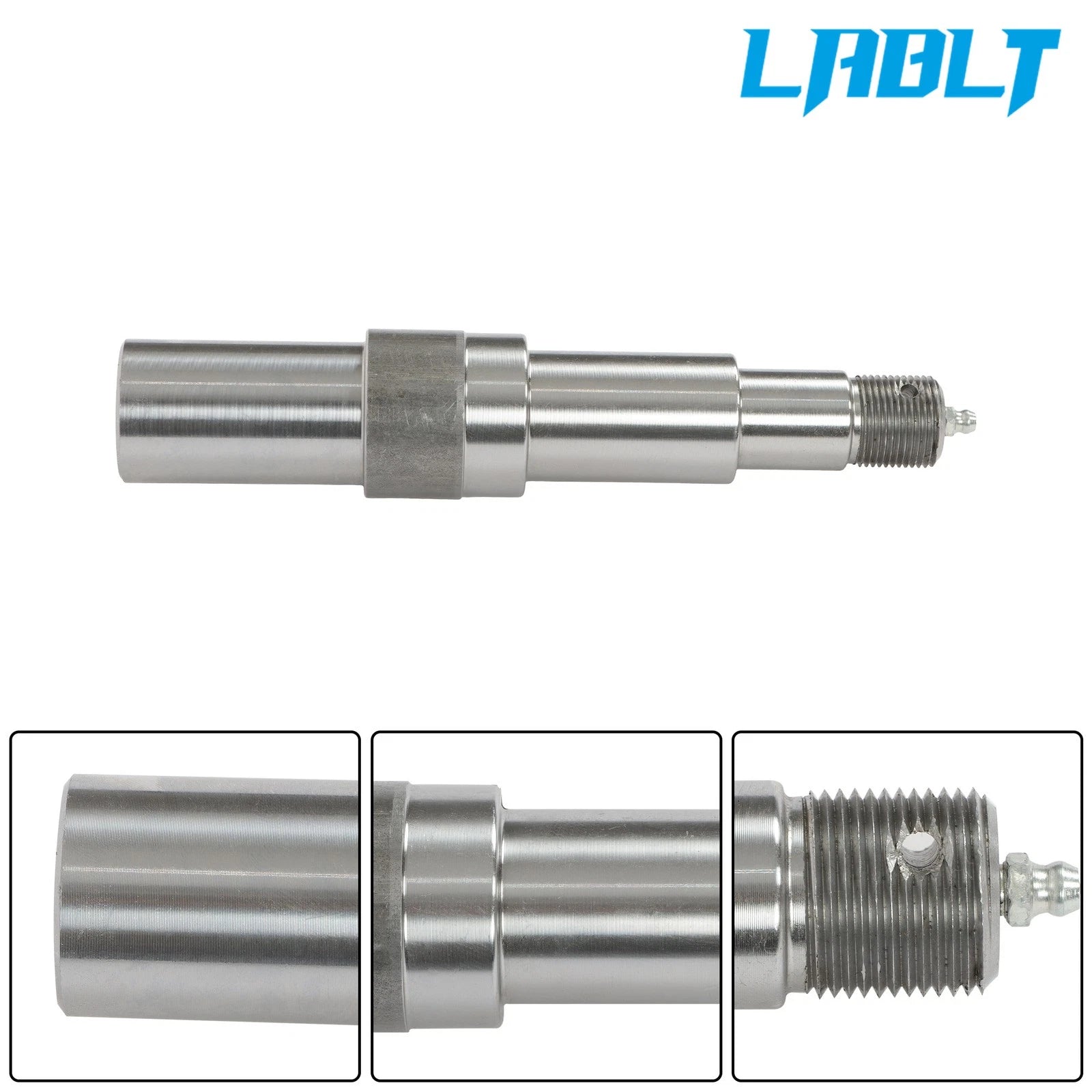 3500 lbs Trailer Spindle Weld-On 1-1/2" Round #84 w/Greaseable Fitting
