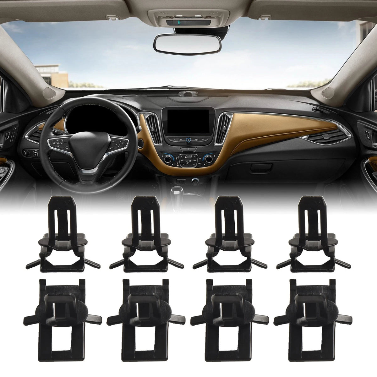 Set of 10 Headliner Clips for G Body (1978–1988)