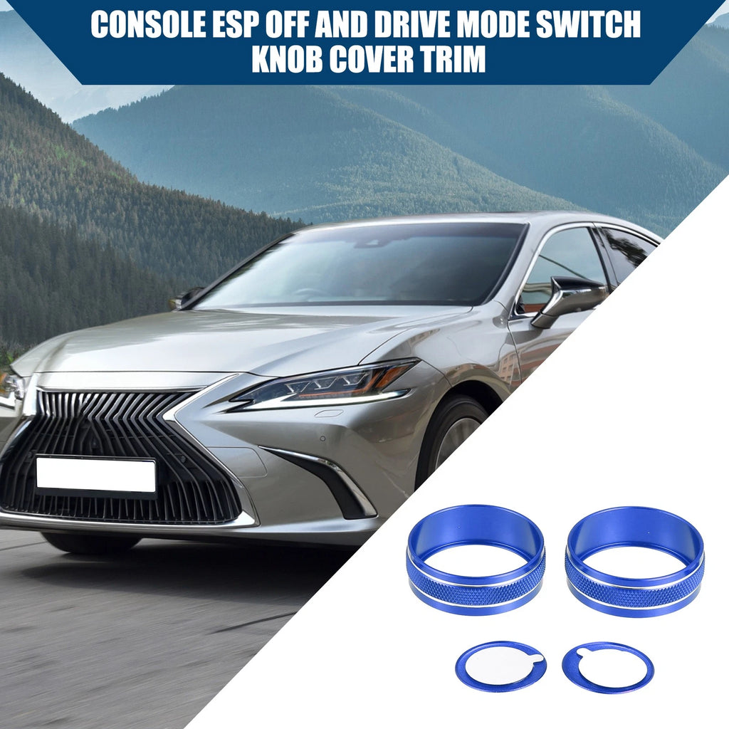 Console Drive Mode Switch Knob Cover Set for Lexus ES250 ES300h (2018–2023)