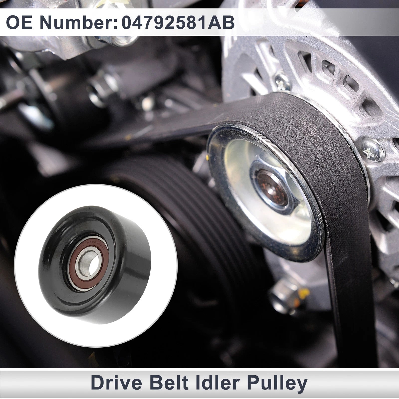 Drive Belt Idler Pulley Replacement for Chevrolet Silverado (2007–2016)