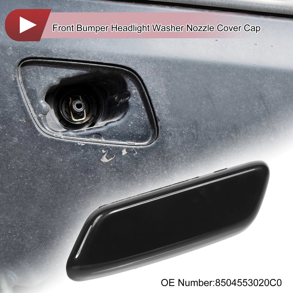 Front Left Washer Nozzle Cover Cap for Lexus IS250 (2009–2010) Black