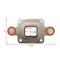 Exhaust Elbow Riser Gasket for Mercruiser 4.3 5.0 5.7 6.2 L (Closed Cooling)