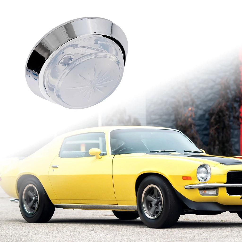 Silver Dome Light Base Lens Lamp Cover for Chevy Camaro