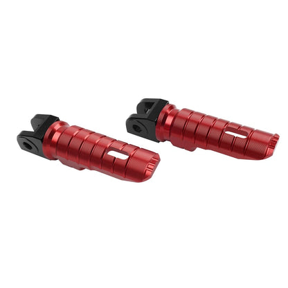 Red Front Foot Pegs for Ducati Panigale 1199 (2012–2014), 1299 (2015–2017), V2, V4