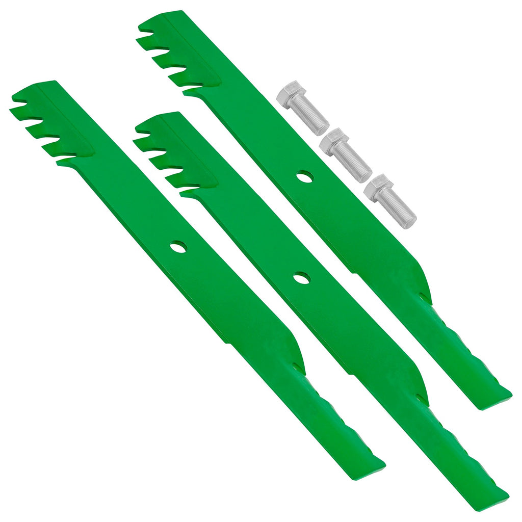 60 Inch Deck Gator Blades with Bolts for Bad Boy CZT Elite (2010–2015)
