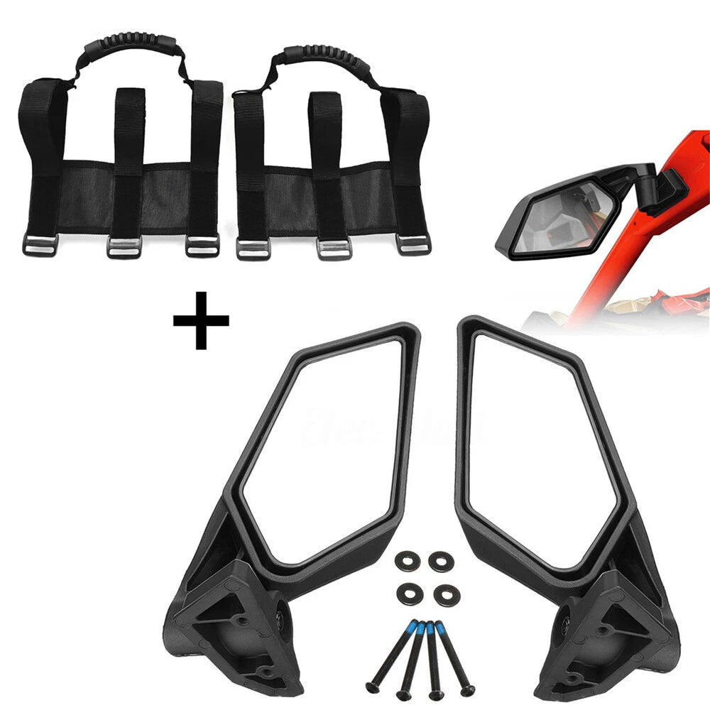 Racing Side Mirrors for Can-Am Maverick X3 & MAX (2017–2023)