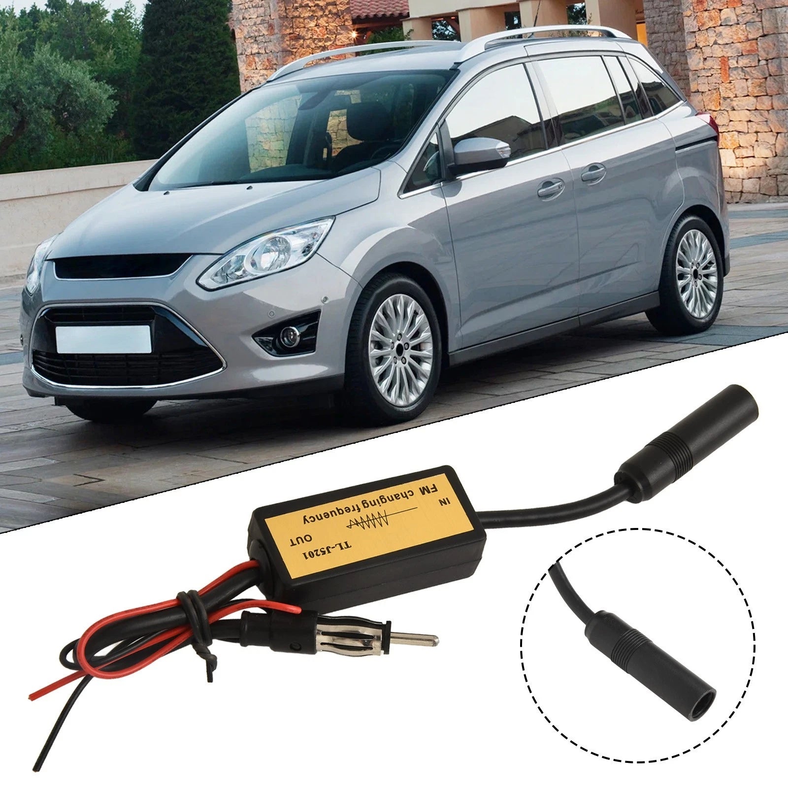 FM Band Expander Converter for Car DC 12V