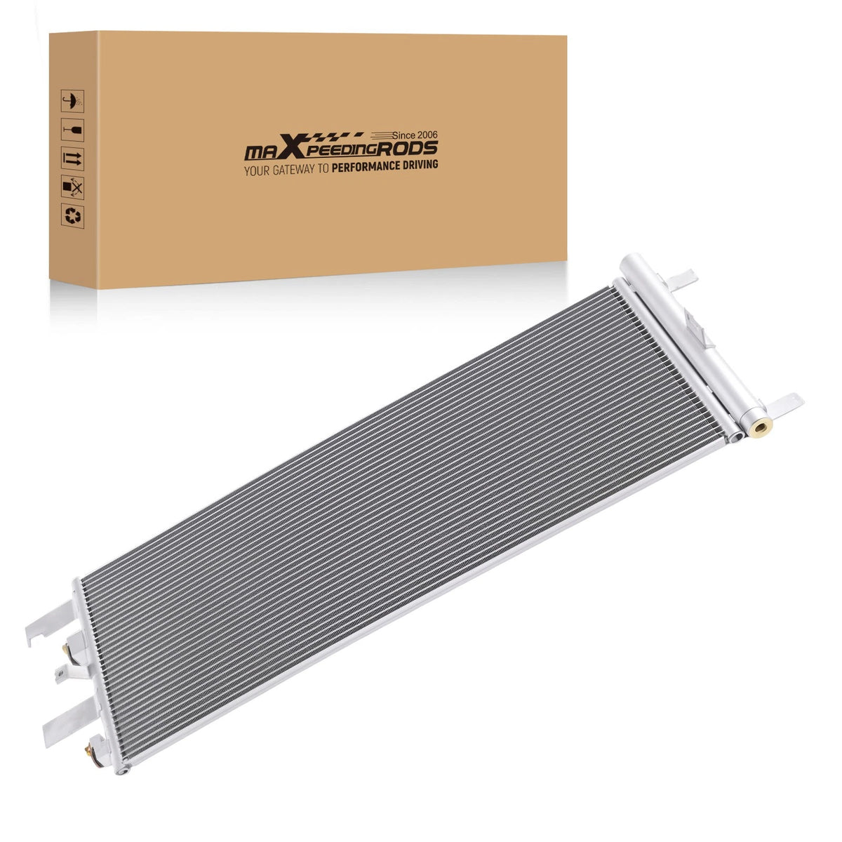 A/C Condenser for Chevrolet Silverado 1500 GMC Sierra 1500 (2019–2020) 23409063
