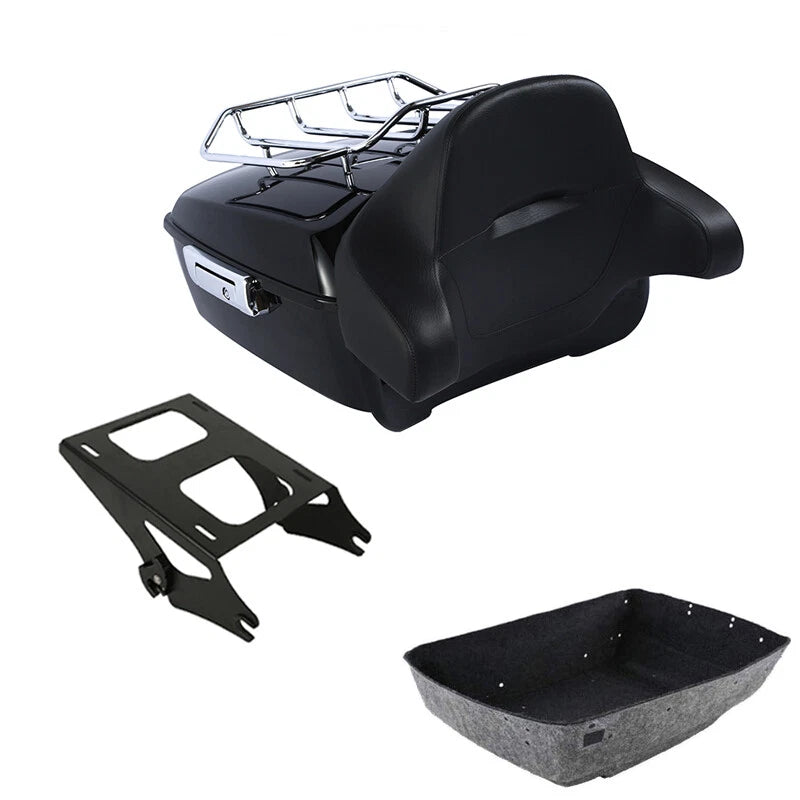 Trunk Backrest Pad Mounting Rack for Harley Touring Electra Glide (2014–2026)