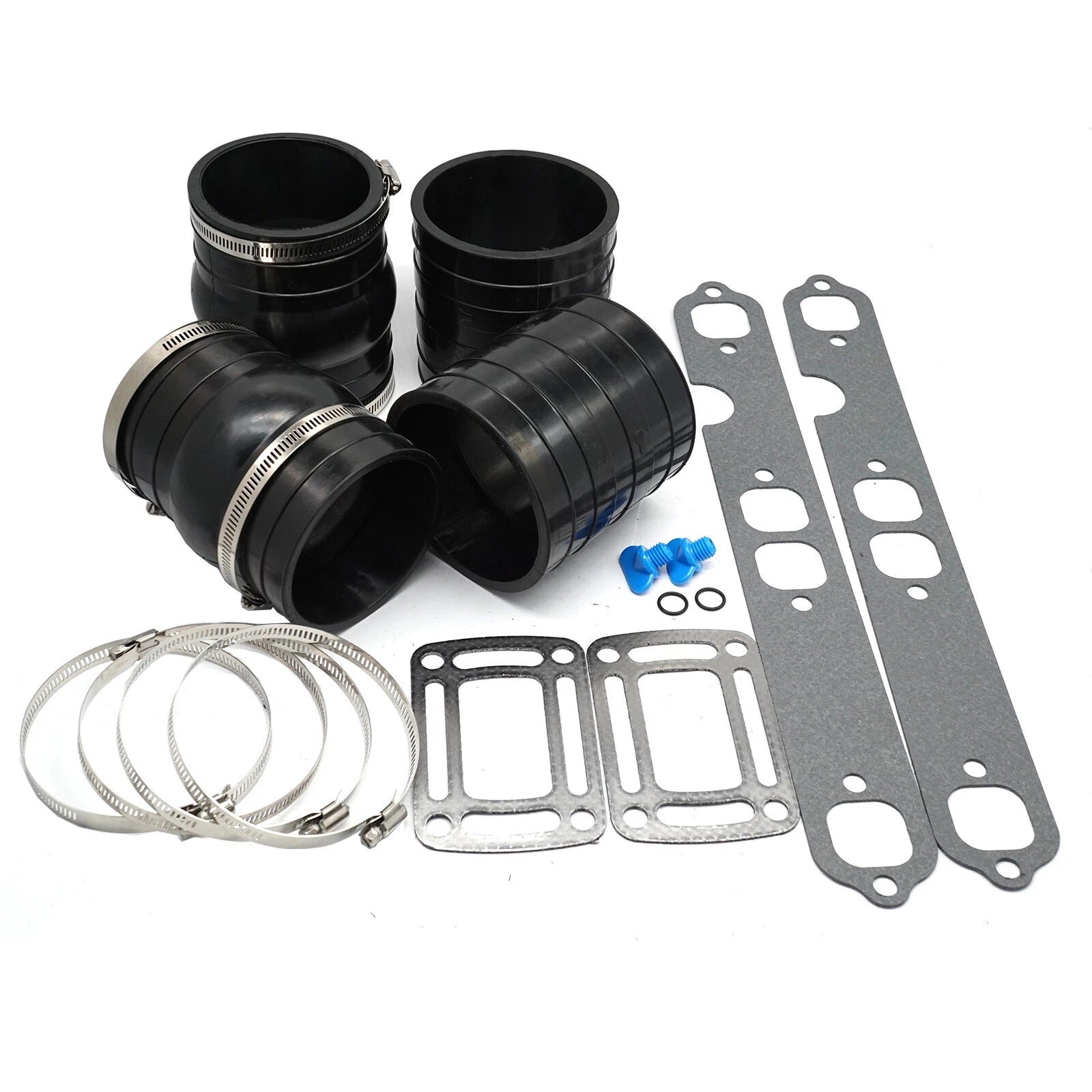 Exhaust Manifold Bellow Repair Kit W/Gasket for OMC 5.0L 5.7L V8 (1990–2000)