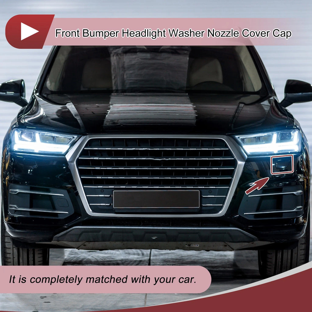 Front Left Washer Nozzle Cover Cap Replacement for Audi Q7 (2010–2015)