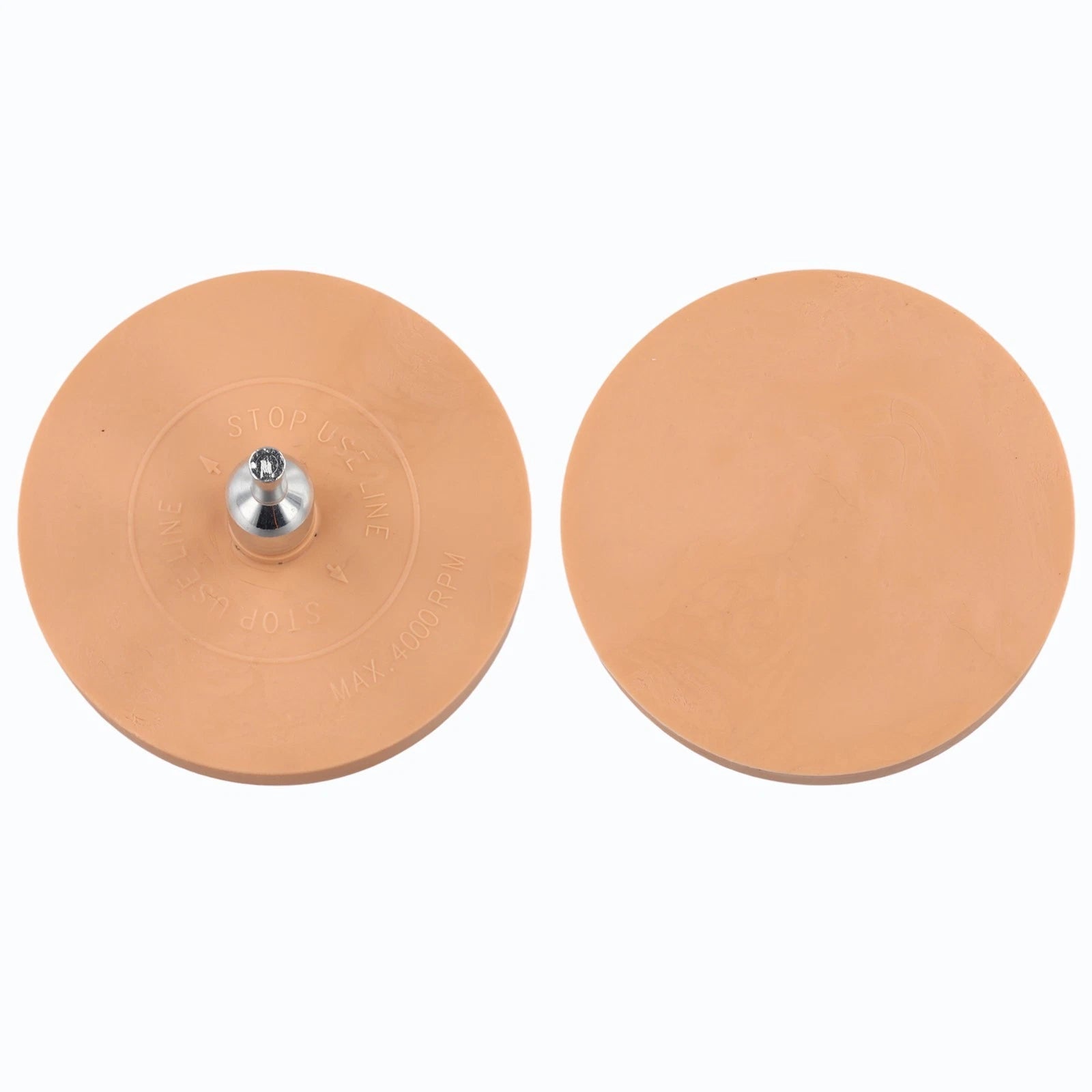Rubber Eraser Wheel 88mm with Drill Adapter for Sticker Removal