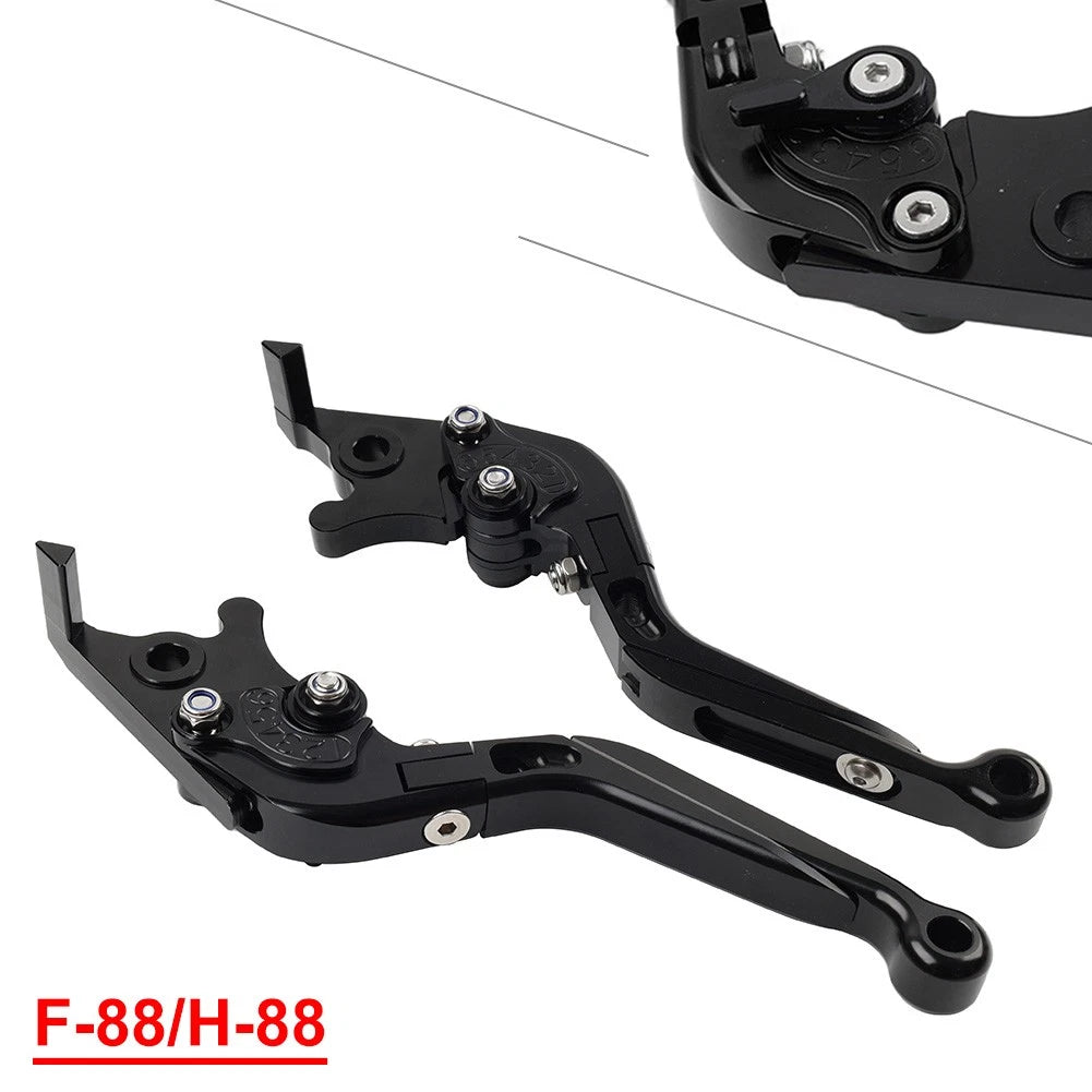 Folding Extendable Brake Clutch Levers for Kawasaki ZX14R/ZX1400/ZZR1400 (2006–2017)