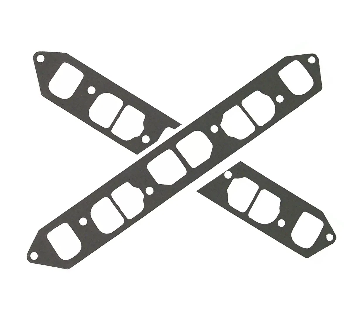 2X Exhaust Manifold Gasket for Mercruiser 4 Cyl 2.5L 3.0L 27-96429 18-1204 9-61419