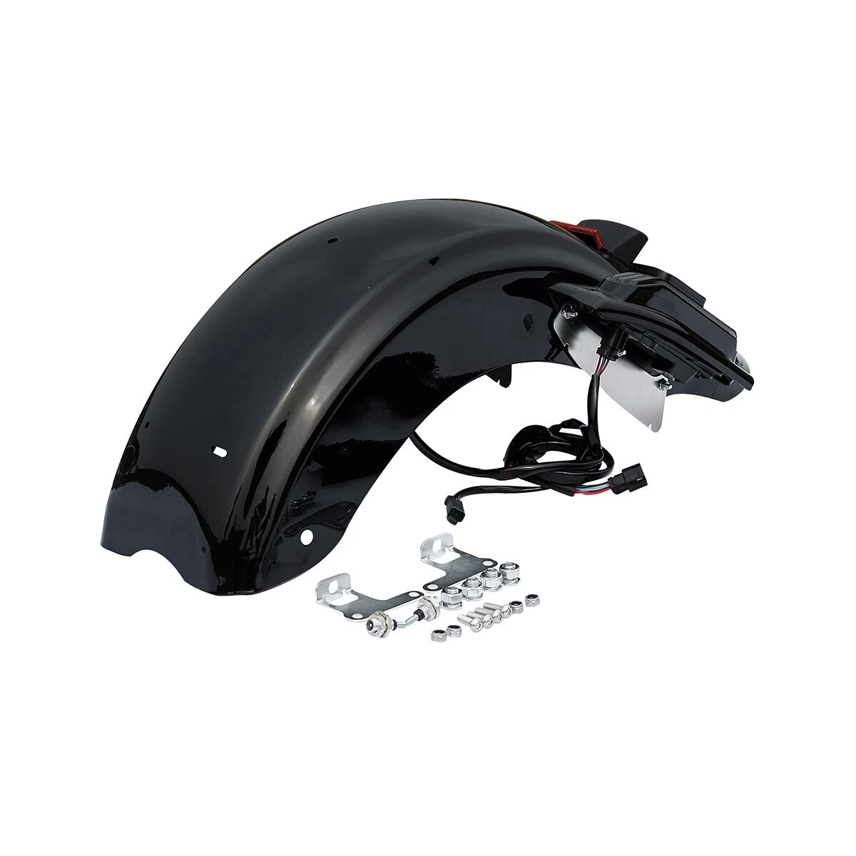 Rear Fender LED Light System & Support Bracket for Harley Road Glide (2014–2024)