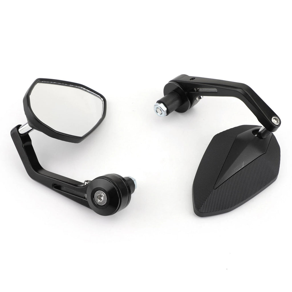 Set of 2 Handle Bar End Mirrors for Kawasaki Z1000 Z900 Z800 Z650 ER6N