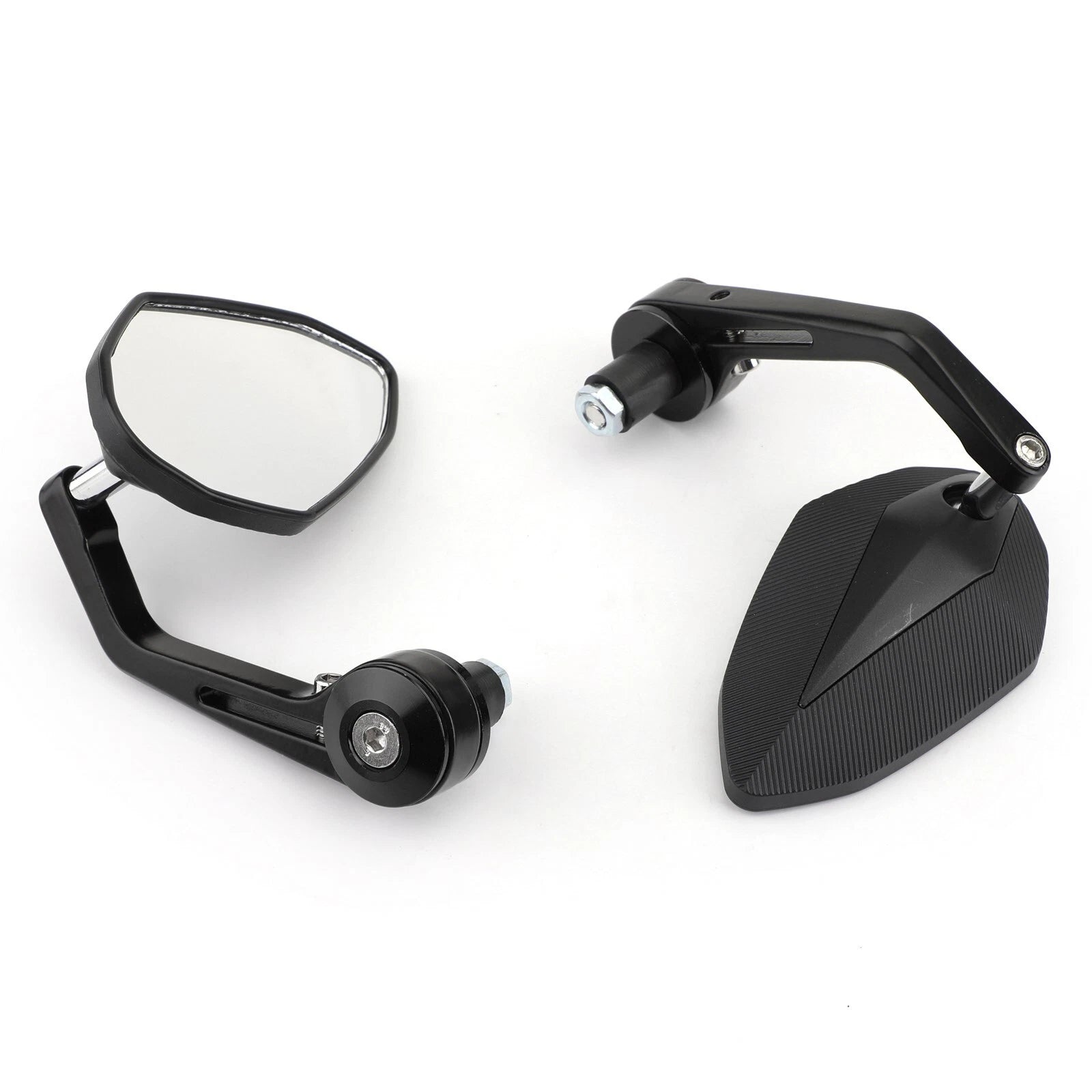 Set of 2 Handle Bar End Mirrors for Kawasaki Z1000 Z900 Z800 Z650 ER6N