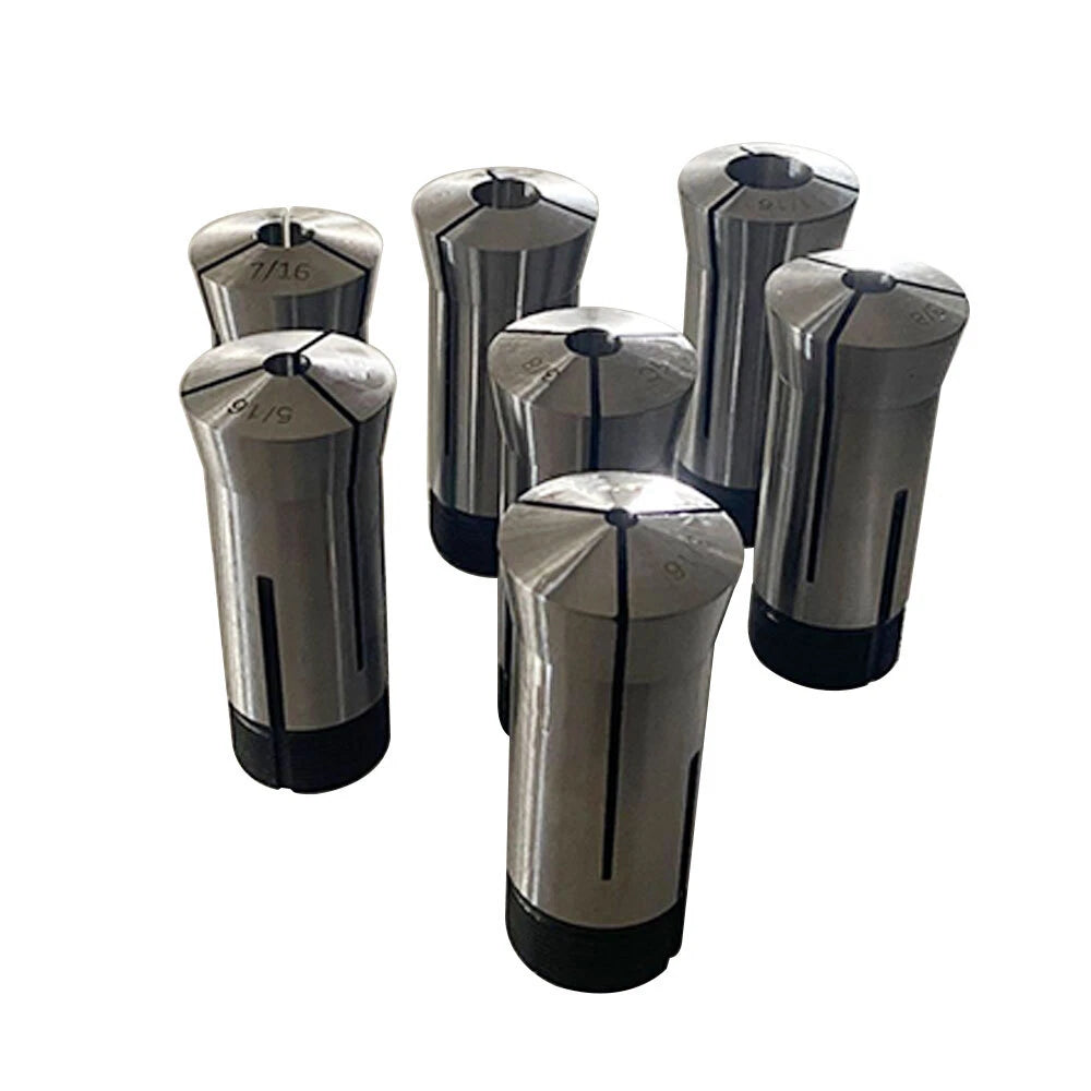 7-Pc Collet Hex Set 0.0006TIR 1/4" to 7/8"