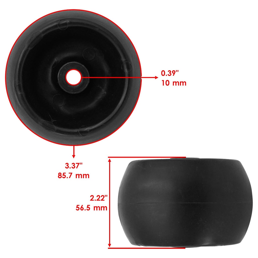 Deck Roller Replacement for Gravely ZT50 ZT2048 42 48 50 inch (2005–2018)