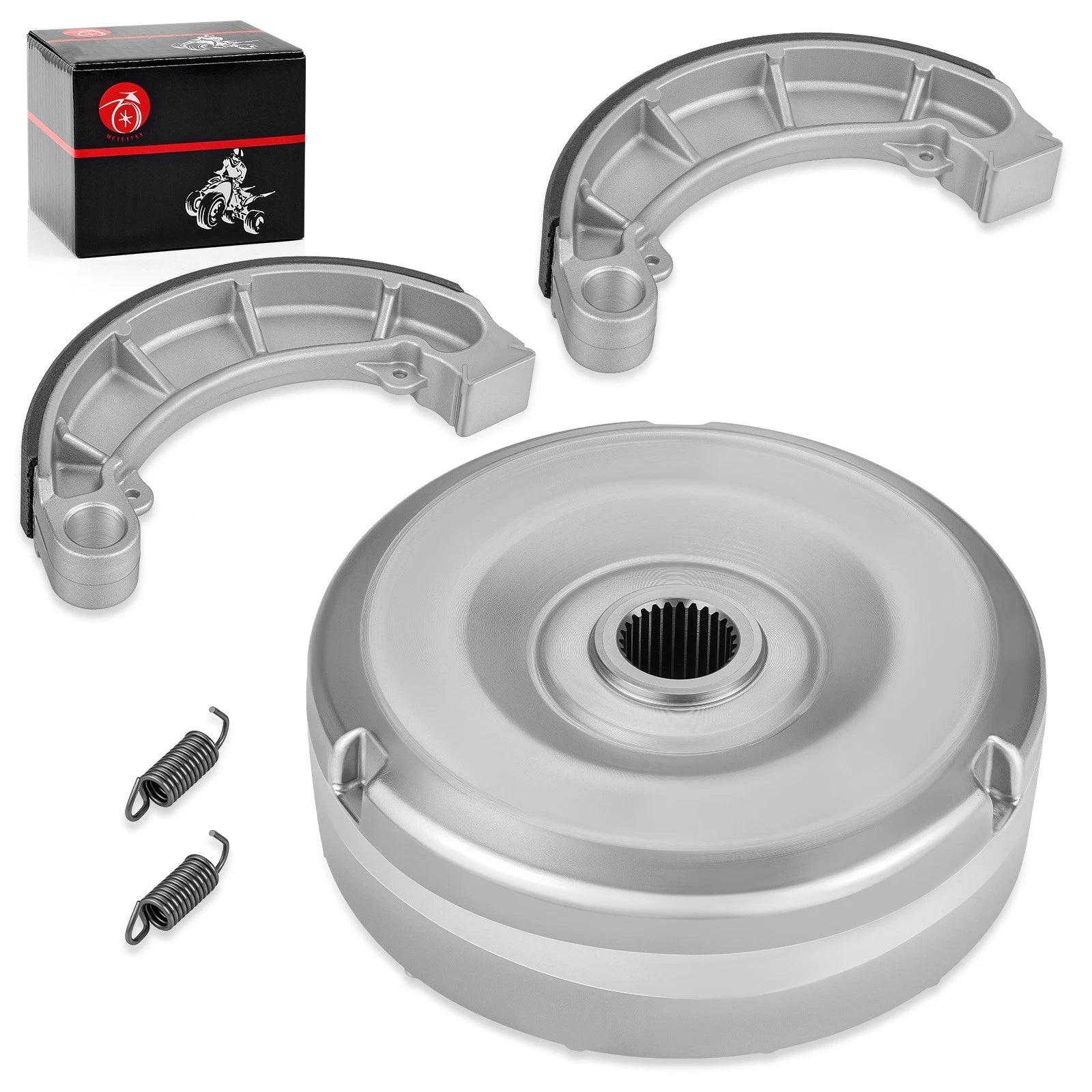 Rear Brake Drum Hub & Shoes Kit for Honda Foreman TRX450FE/FM/S/ES (1998–2004)