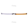LED DRL Front Headlight Trim Side Marker Turn Signal for Toyota 4Runner (2003–2005)