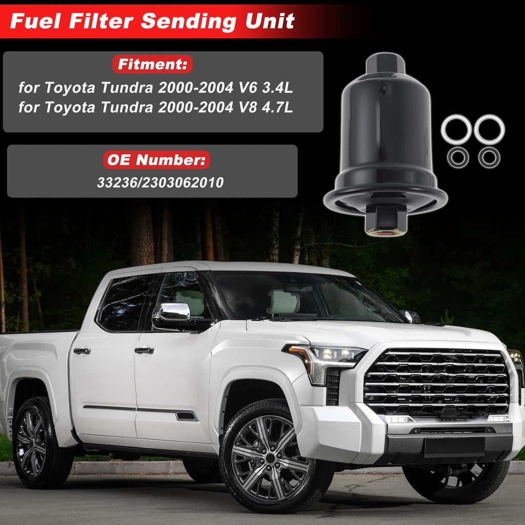 Fuel Filter Assembly for Toyota Tundra V6 3.4L (2000–2004) Replacement Metal
