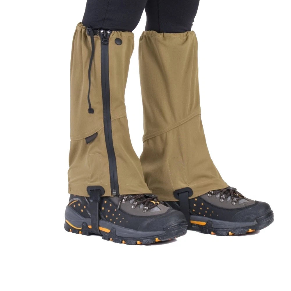 Adjustable Waterproof Hiking Gaiters for Outdoor Activities