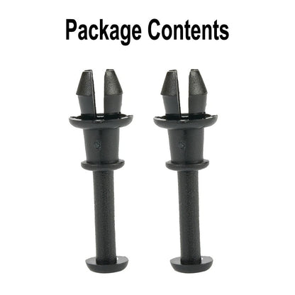 Set of 2 Plastic Clips Pins for Shelf Replacement Tray 1M6867574A