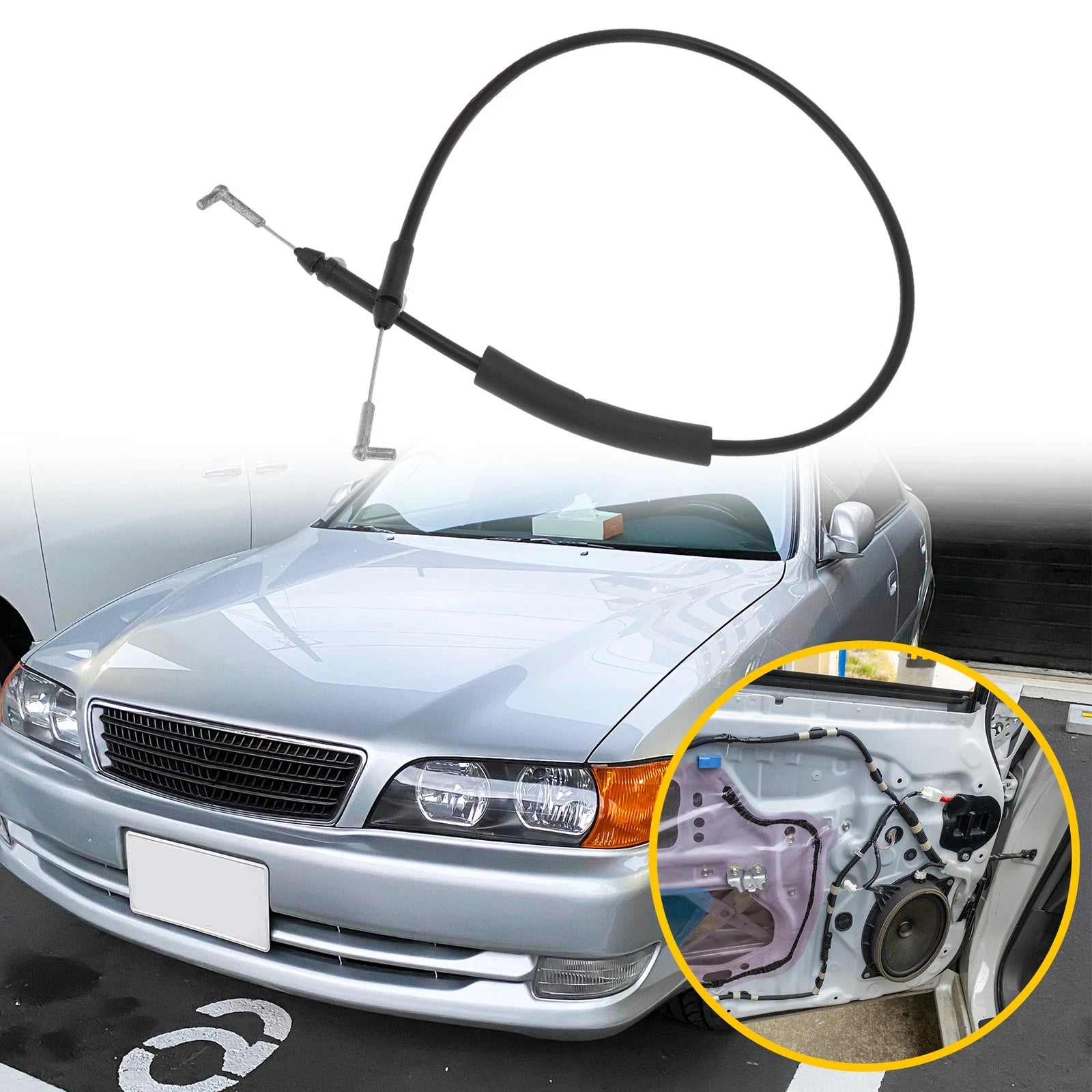 Interior Door Handle Cable Front Left Replacement for Toyota Avalon (2000–2004)