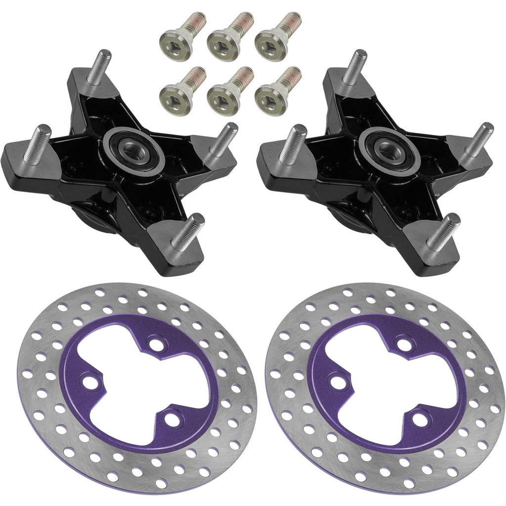 Front Wheel Hub with Brake Disc Left Right for Honda TRX400EX (2005–2008)
