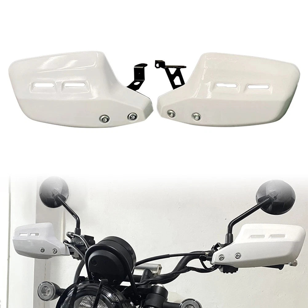 Knuckle Guards Handguards for Honda CL250 CL500 (2023–2024) White