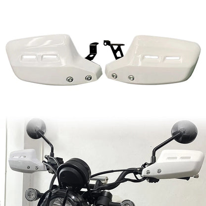 Knuckle Guards Handguards for Honda CL250 CL500 (2023–2024) White