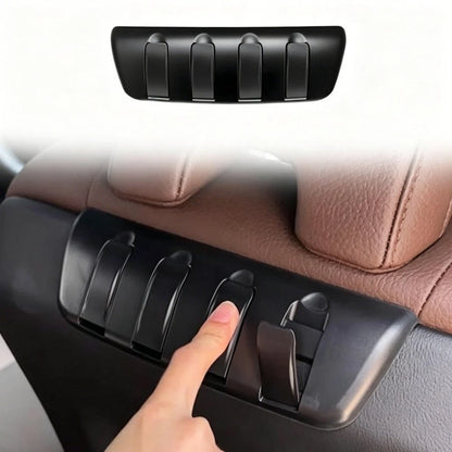 Set of 2 ABS Black Rear Seat Hooks for Volvo XC60 XC90 S60