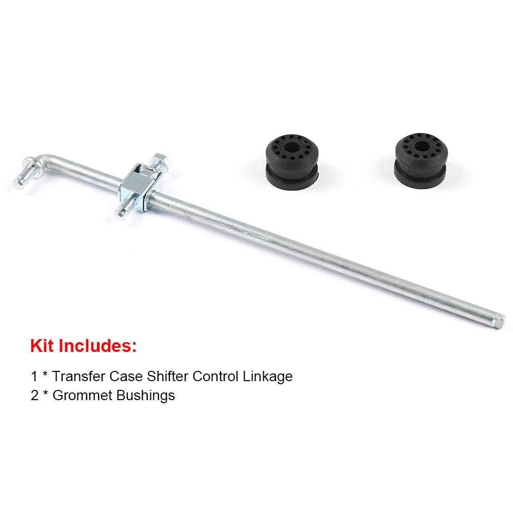 Transfer Case Control Lever Shift Linkage Rod & Bushings For Dodge Ram 926-883