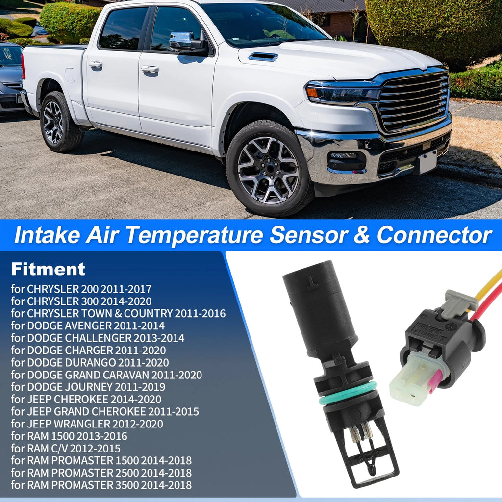 Intake Air Temperature Sensor Connector Kit for Jeep Wrangler (2011–2018)